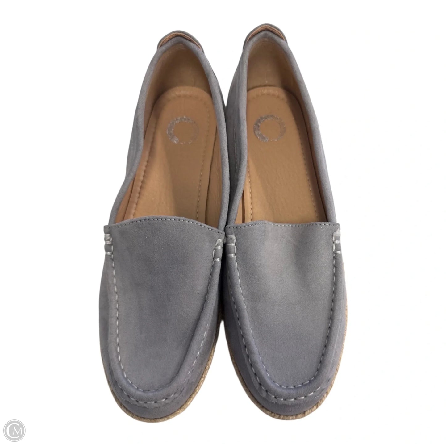 Shoes Flats By Clothes Mentor In Grey, Size: 7.5