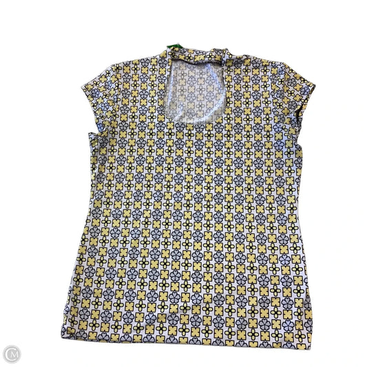 Top Short Sleeve By Grace In Multi-colored, Size: L