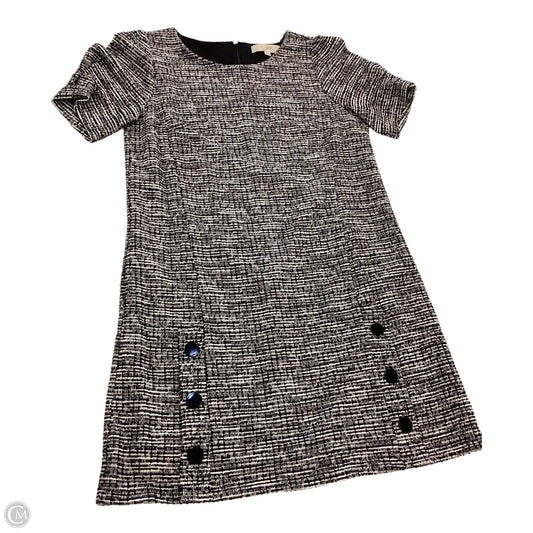 Dress Casual Short By Loft In Black & White, Size: 10