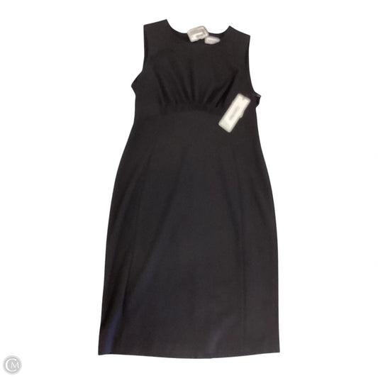 Dress Work By Calvin Klein In Black, Size: 10