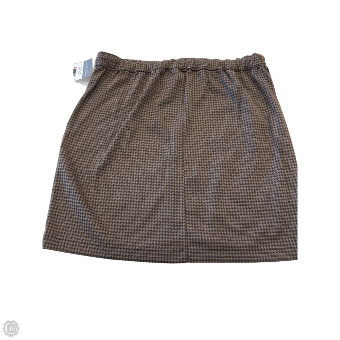 Skirt Mini & Short By Clothes Mentor In Brown, Size: L