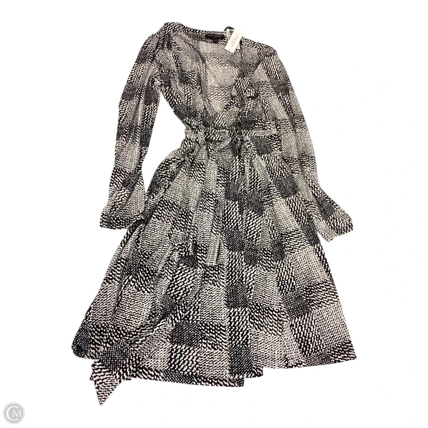 Dress Work By Banana Republic In Black & White, Size: L