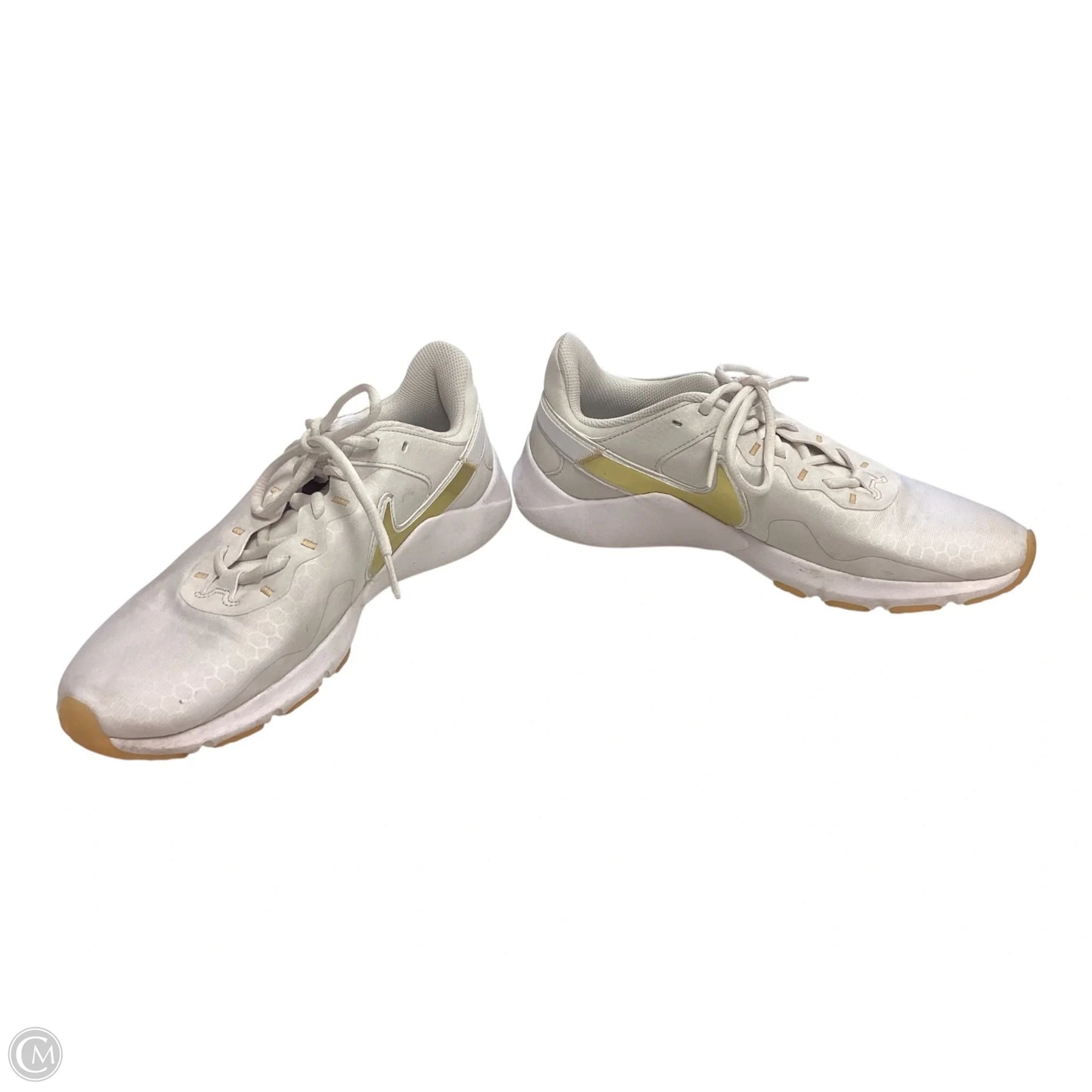 Shoes Athletic By Nike In White, Size: 9.5