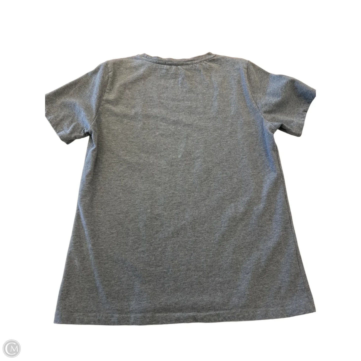 Top Short Sleeve By Clothes Mentor In Grey, Size: L