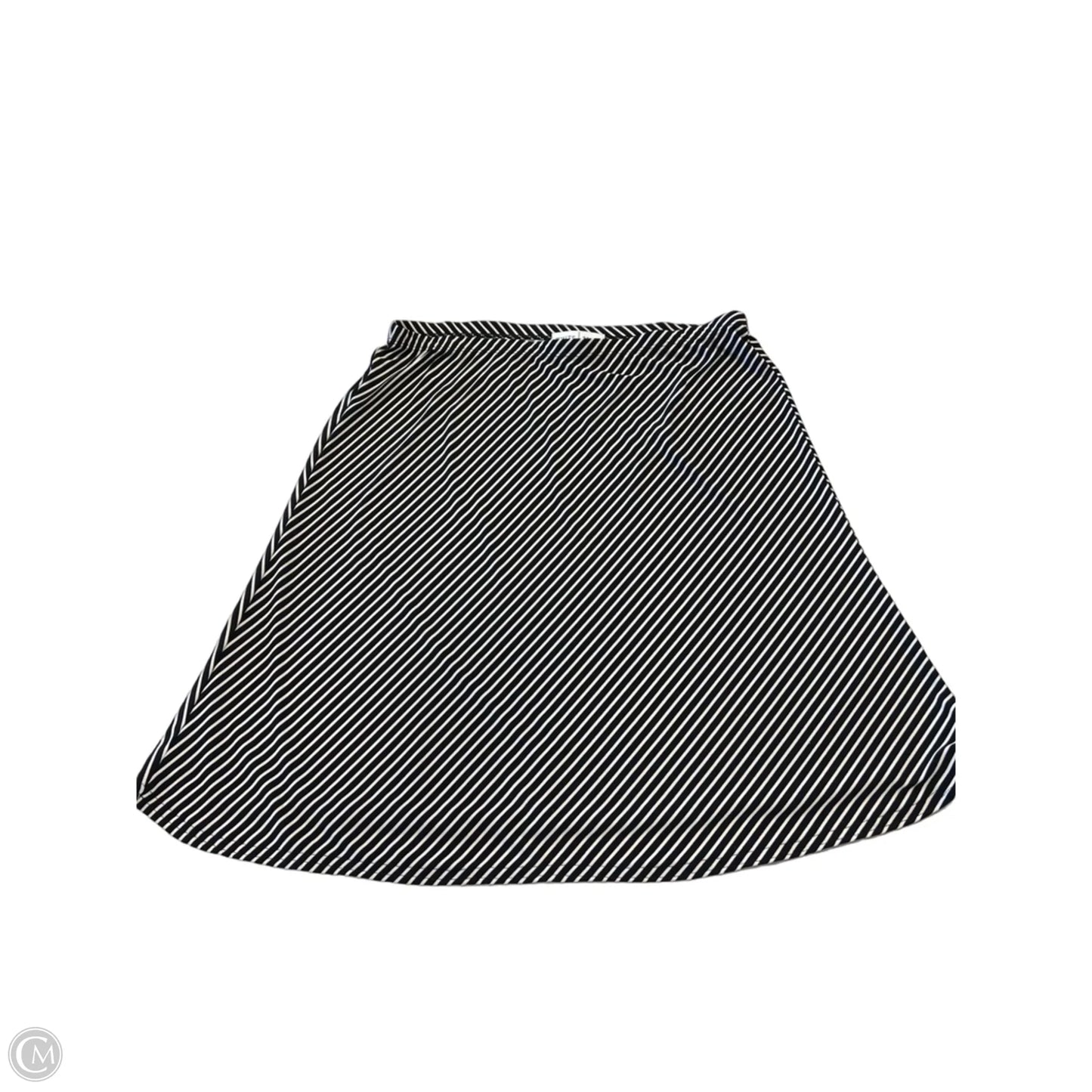 Skirt Mini & Short By White House Black Market In Striped Pattern, Size: L