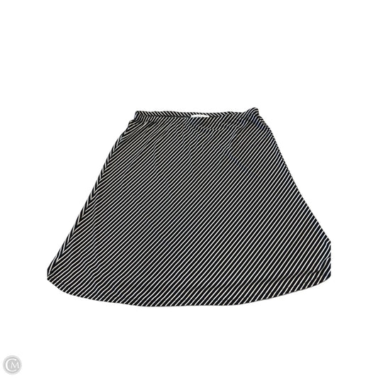Skirt Mini & Short By White House Black Market In Striped Pattern, Size: L