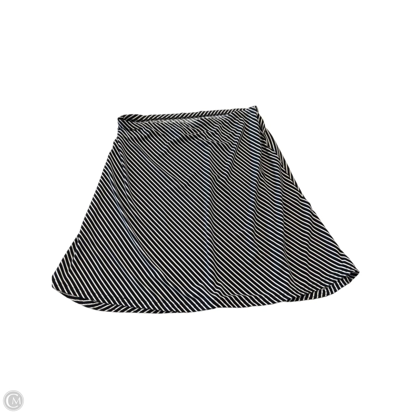 Skirt Mini & Short By White House Black Market In Striped Pattern, Size: L