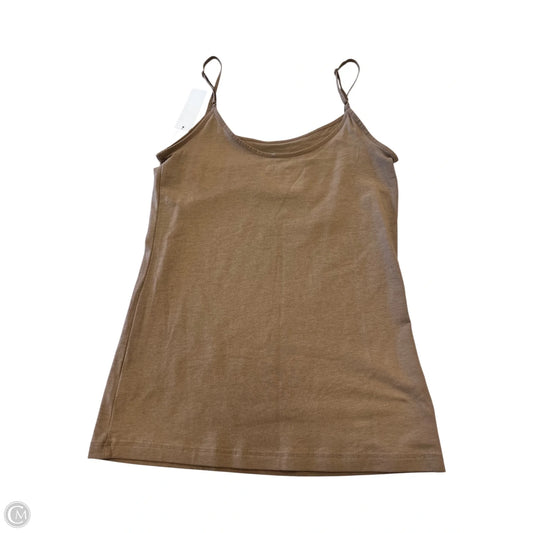 Tank Top By Time And Tru In Brown, Size: Xs