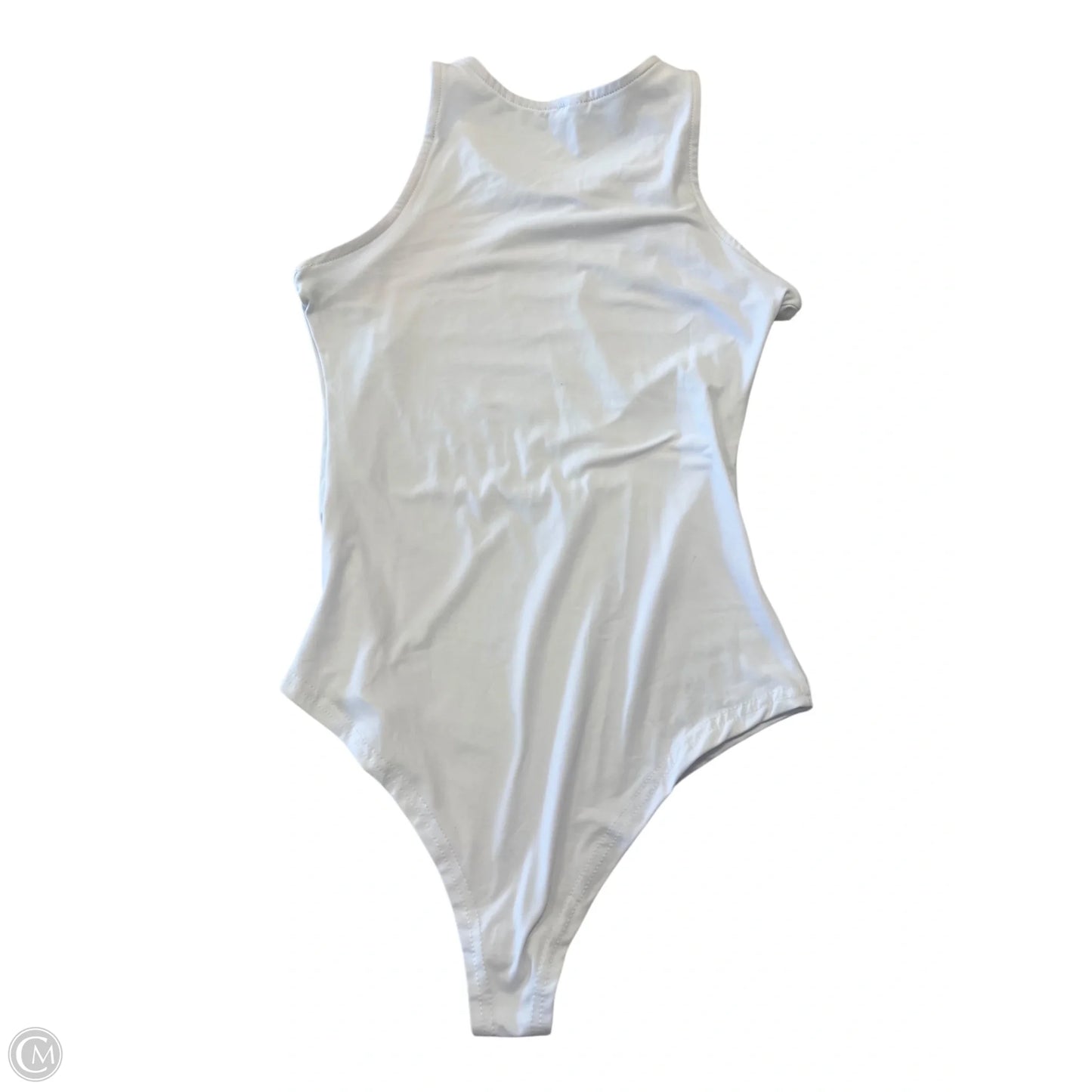 Bodysuit By Clothes Mentor In White, Size: S