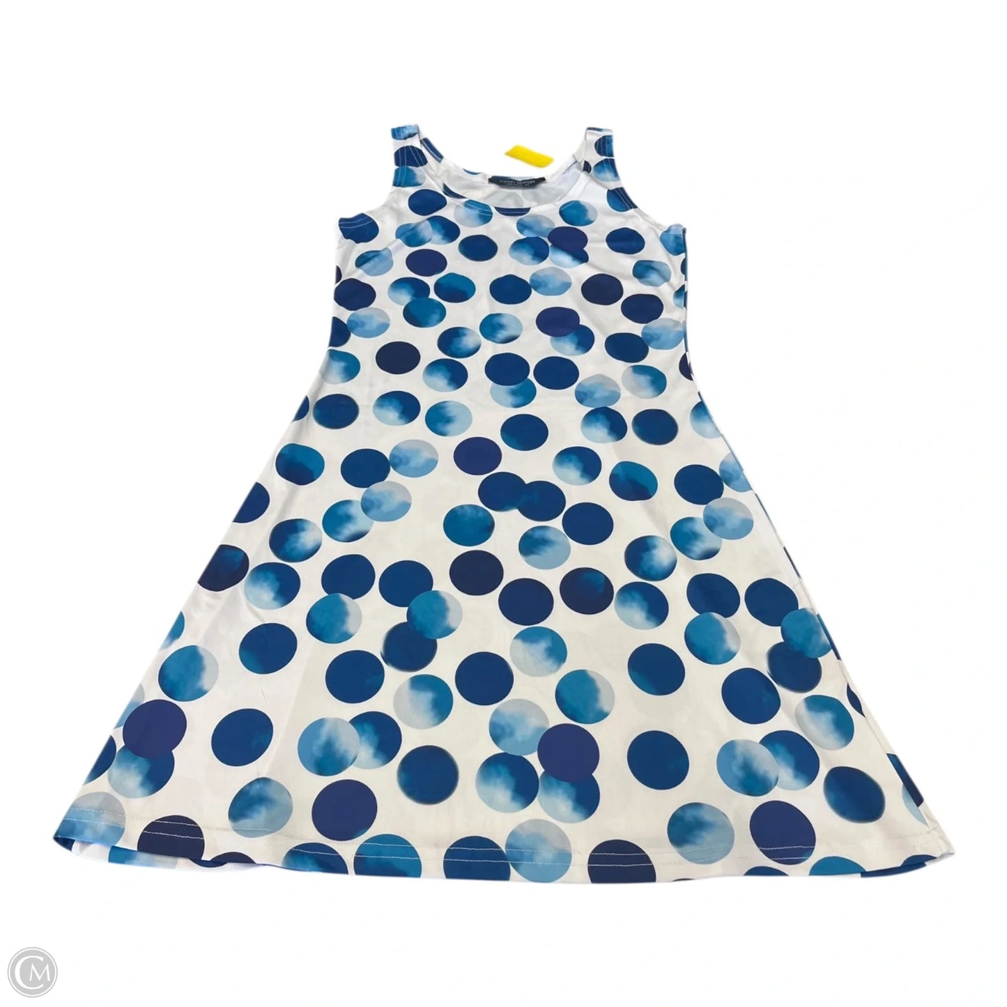 Dress Casual Short By Clothes Mentor In Blue & White, Size: S