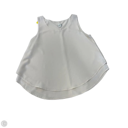 Blouse Sleeveless By Paper Crane In Cream, Size: M
