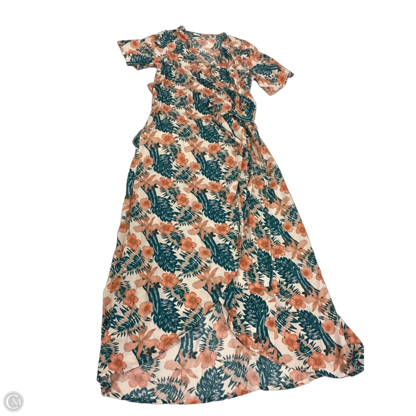 Dress Casual Maxi By Roxy In Tropical Print, Size: S