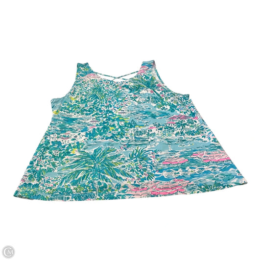Tank Top Designer By Lilly Pulitzer In Multi-colored, Size: Xl