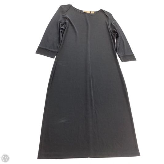Dress Casual Midi By Apostrophe In Black, Size: M