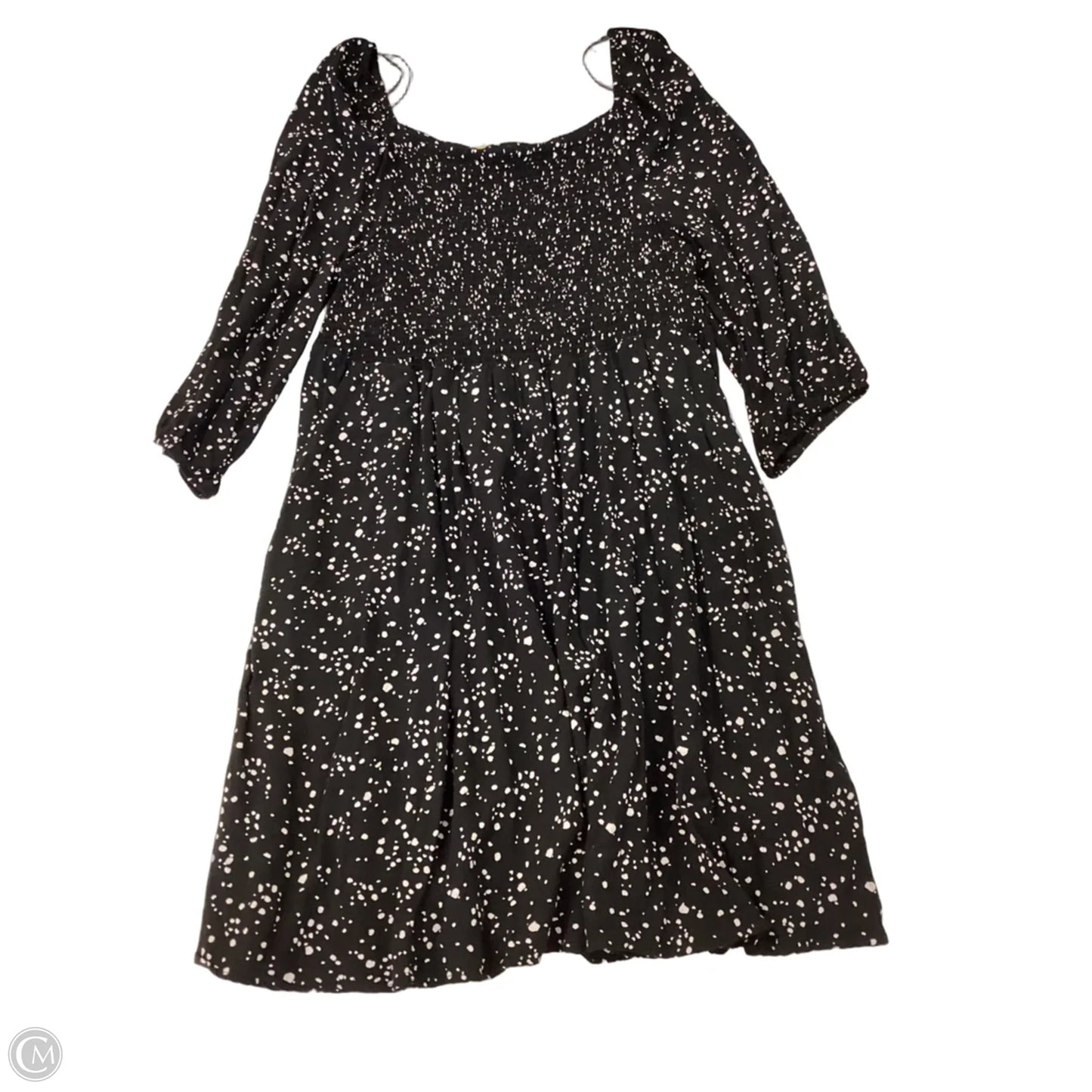 Dress Casual Short By Terra & Sky In Black, Size: 1x