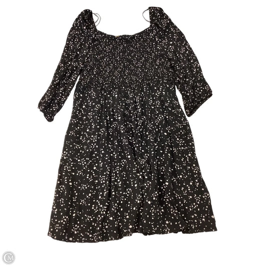 Dress Casual Short By Terra & Sky In Black, Size: 1x