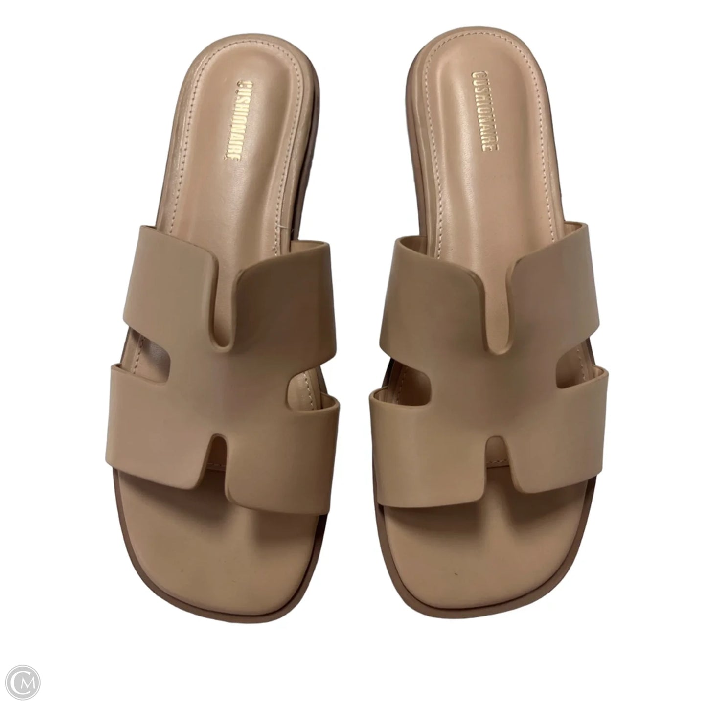 Sandals Flats By Cushionaire In Tan, Size: 8.5
