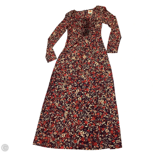 Dress Casual Maxi By Farm Rio In Floral Print, Size: M