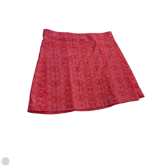 Skirt Mini & Short By Clothes Mentor In Coral, Size: L