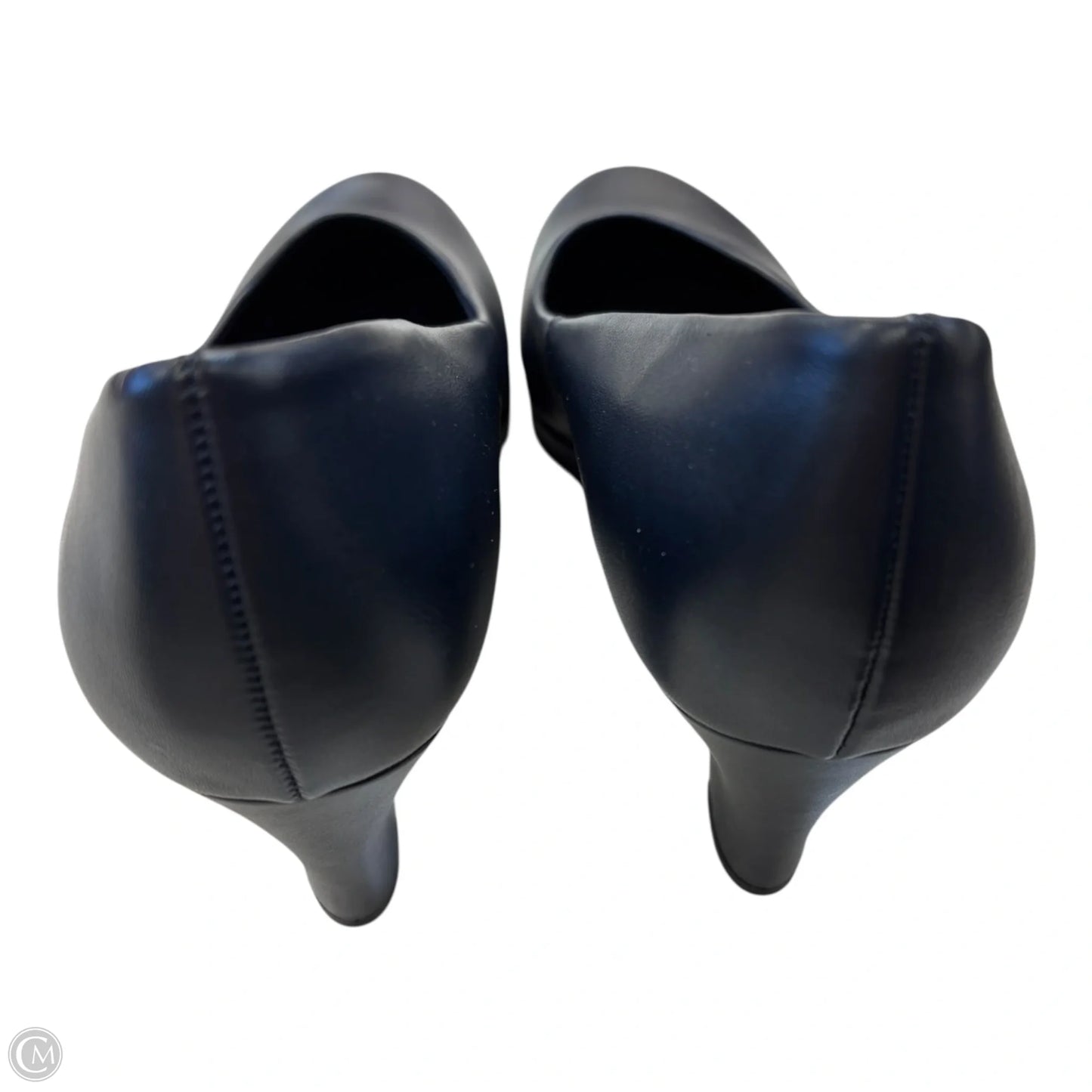 Shoes Heels Platform By Easy Street In Navy, Size: 8.5