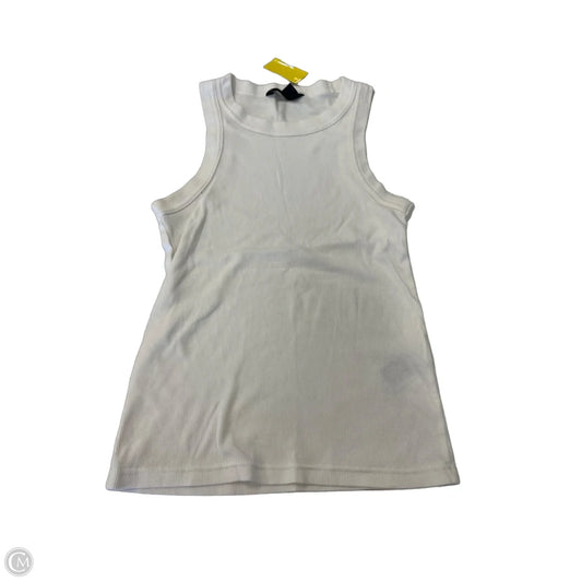 Tank Top By Banana Republic In White, Size: S