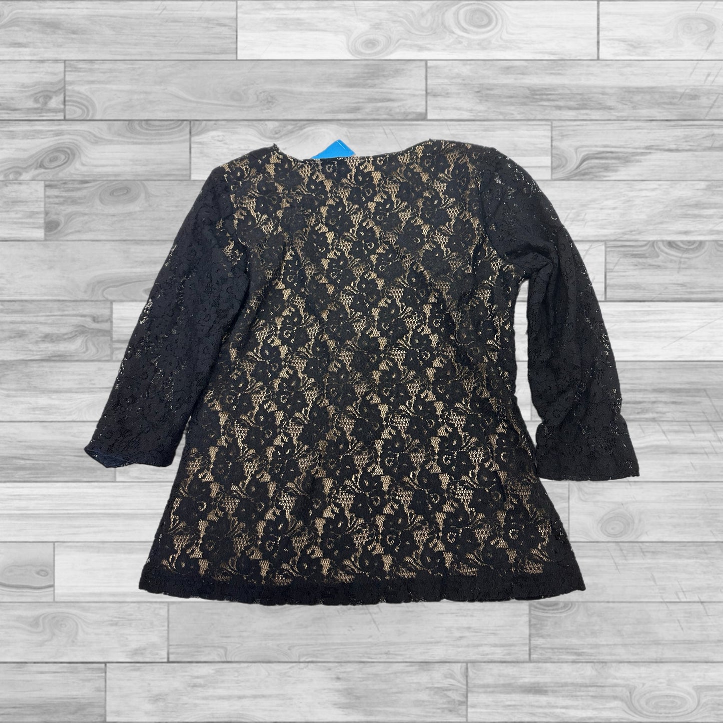 Top Long Sleeve By John Paul Richard In Black, Size: M