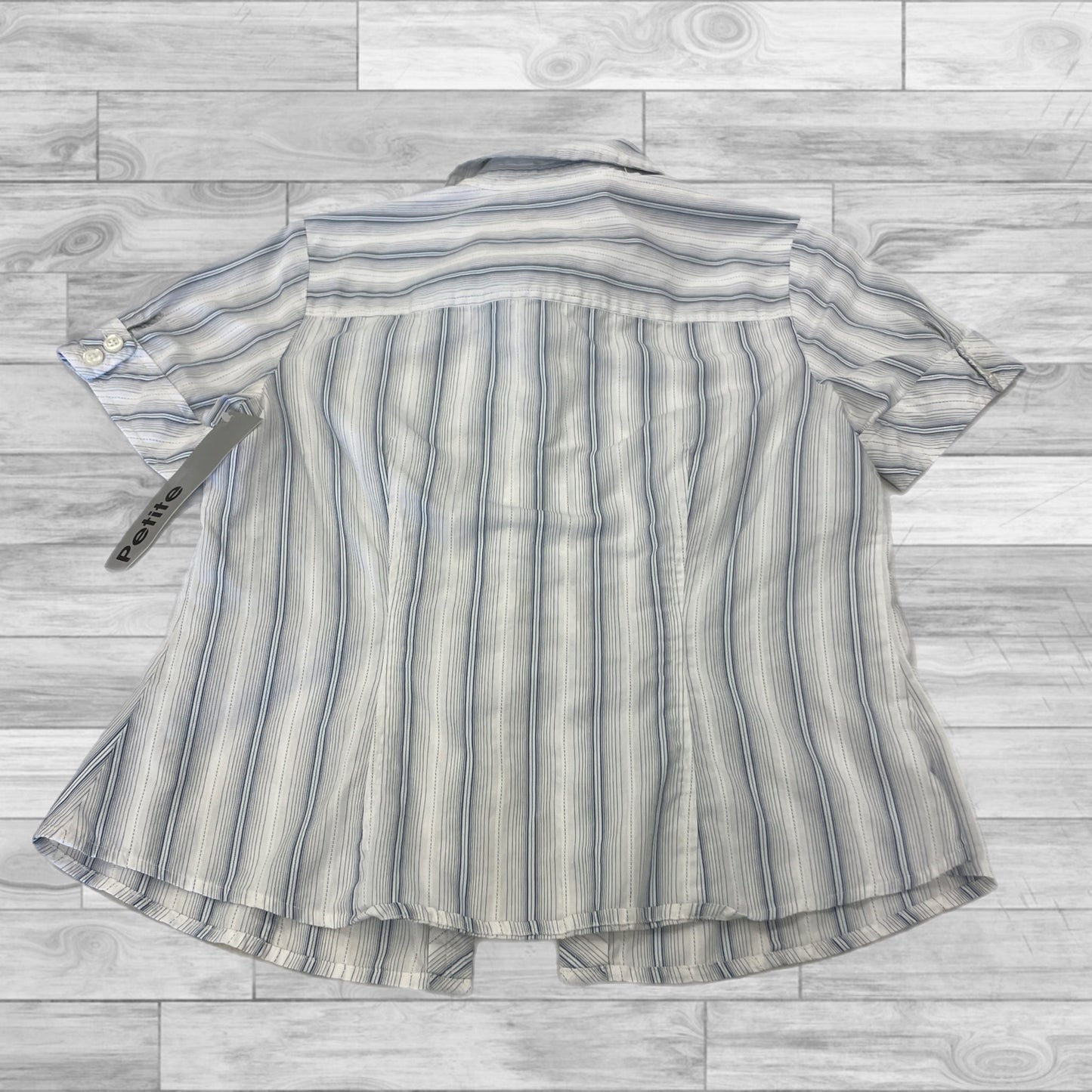 Top Short Sleeve By Loft In Striped, Size: 4