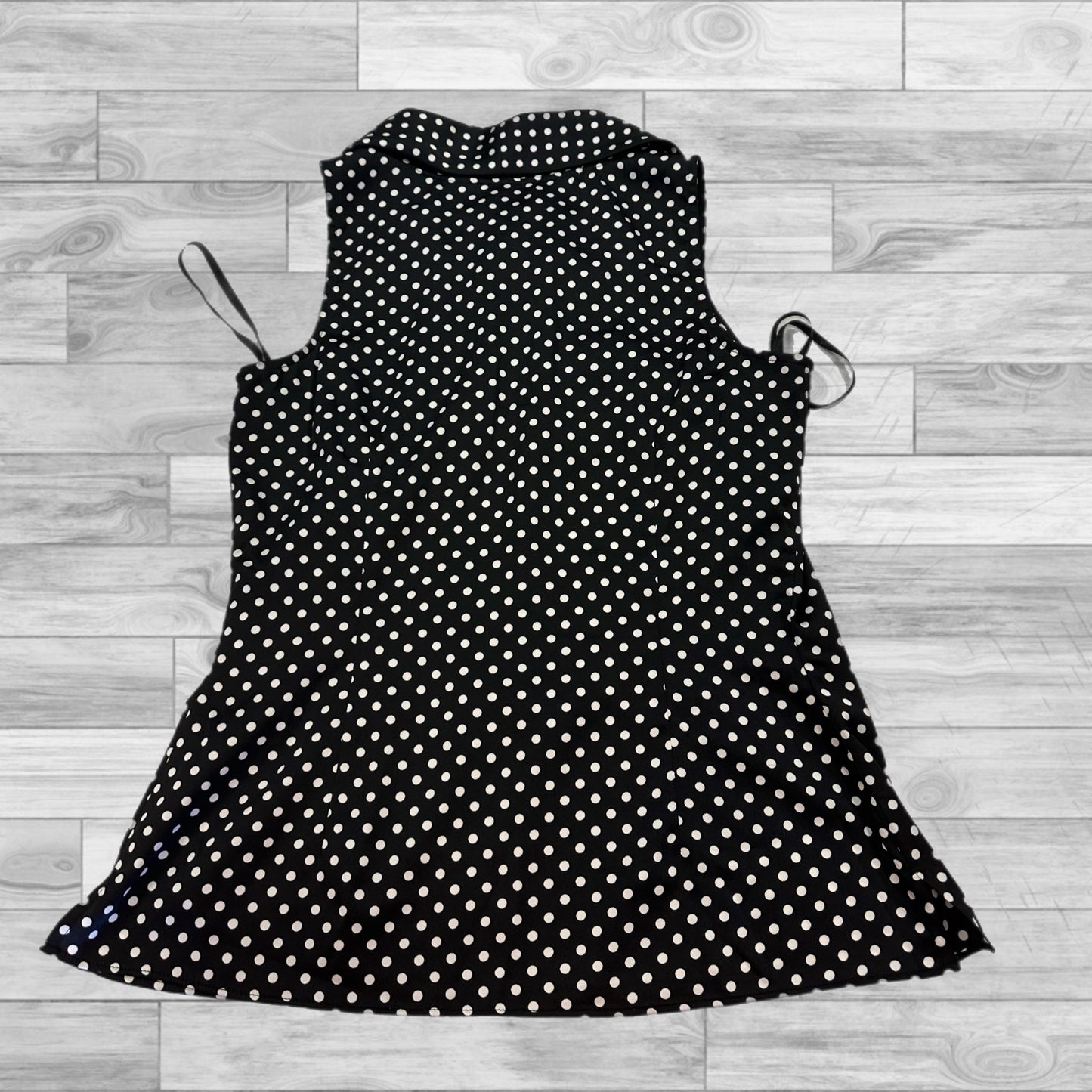 Top Sleeveless By White House Black Market In Polkadot Pattern, Size: 4