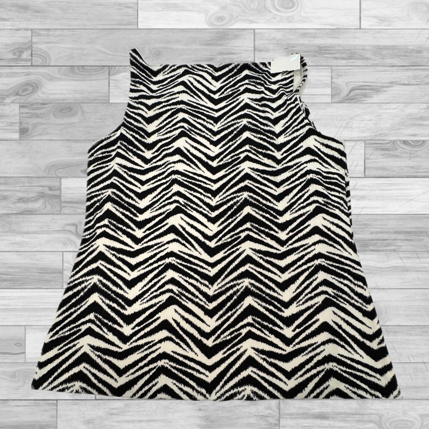 Top Sleeveless By White House Black Market In Animal Print, Size: Xl