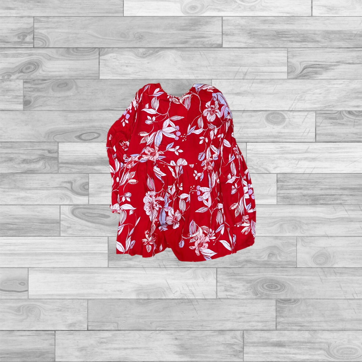 Dress Casual Short By Free People In Red & White, Size: S