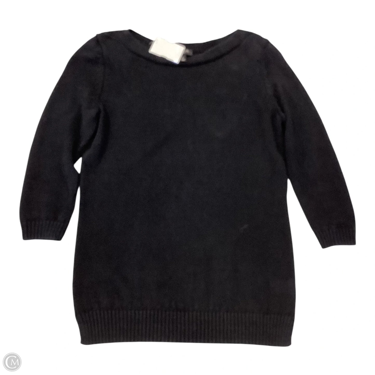 Top 3/4 Sleeve By Talbots In Black, Size: S