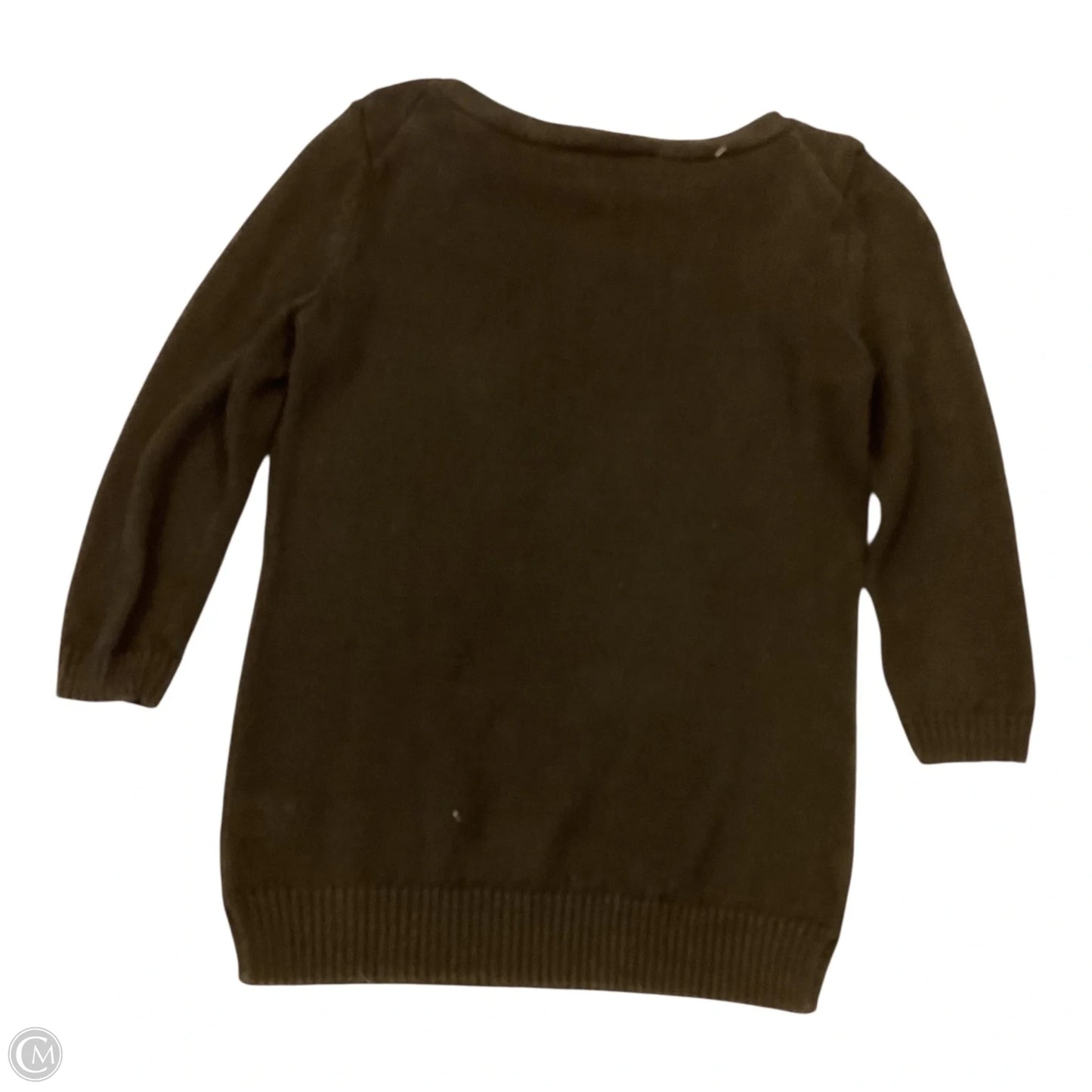 Top 3/4 Sleeve By Talbots In Black, Size: S