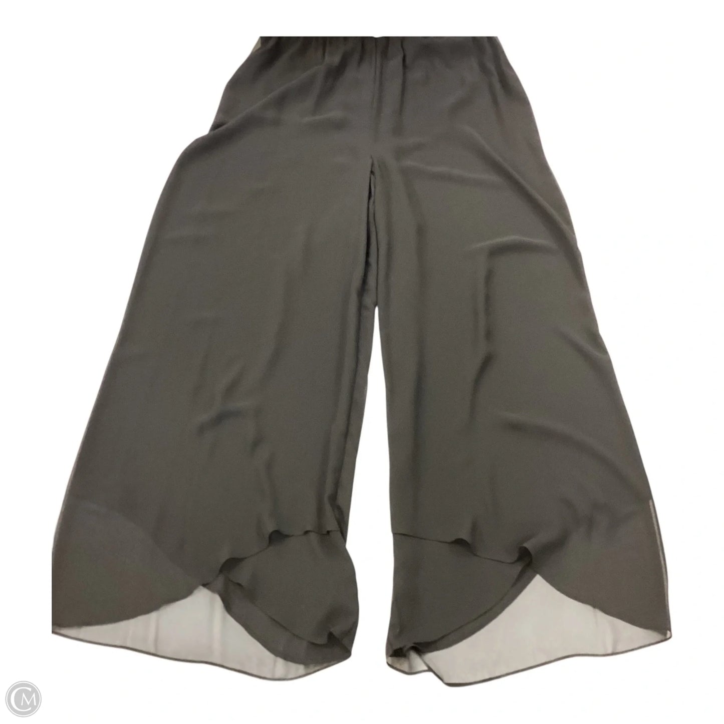 Pants Wide Leg By Alex Evenings In Black, Size: Xl