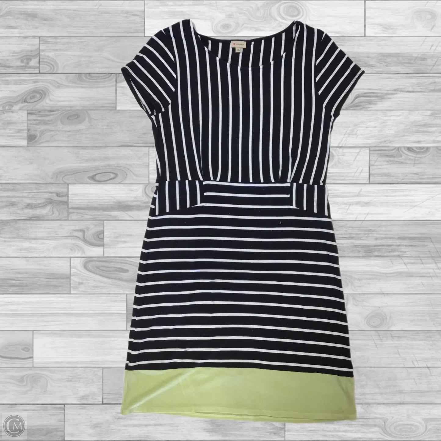 Dress Casual Short By Cremieux In Black & White, Size: M