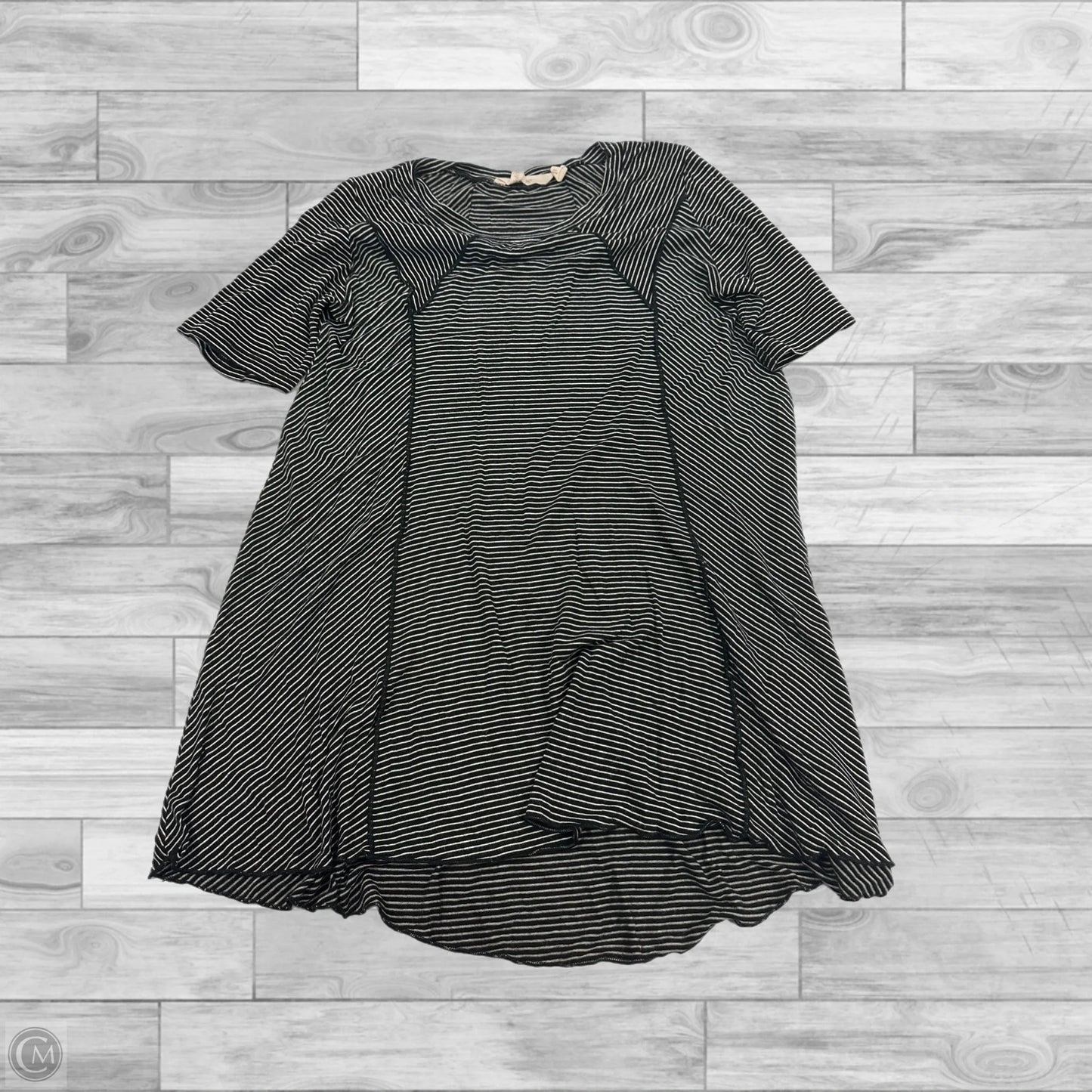 Top Short Sleeve By Soft Surroundings In Striped Pattern, Size: Xs