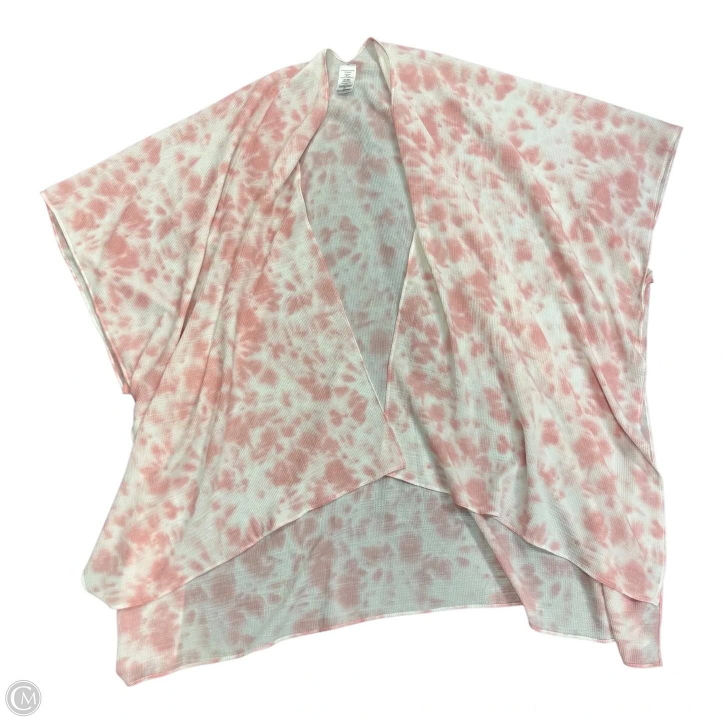 Kimono By Cmc In Pink & White, Size: Osfm