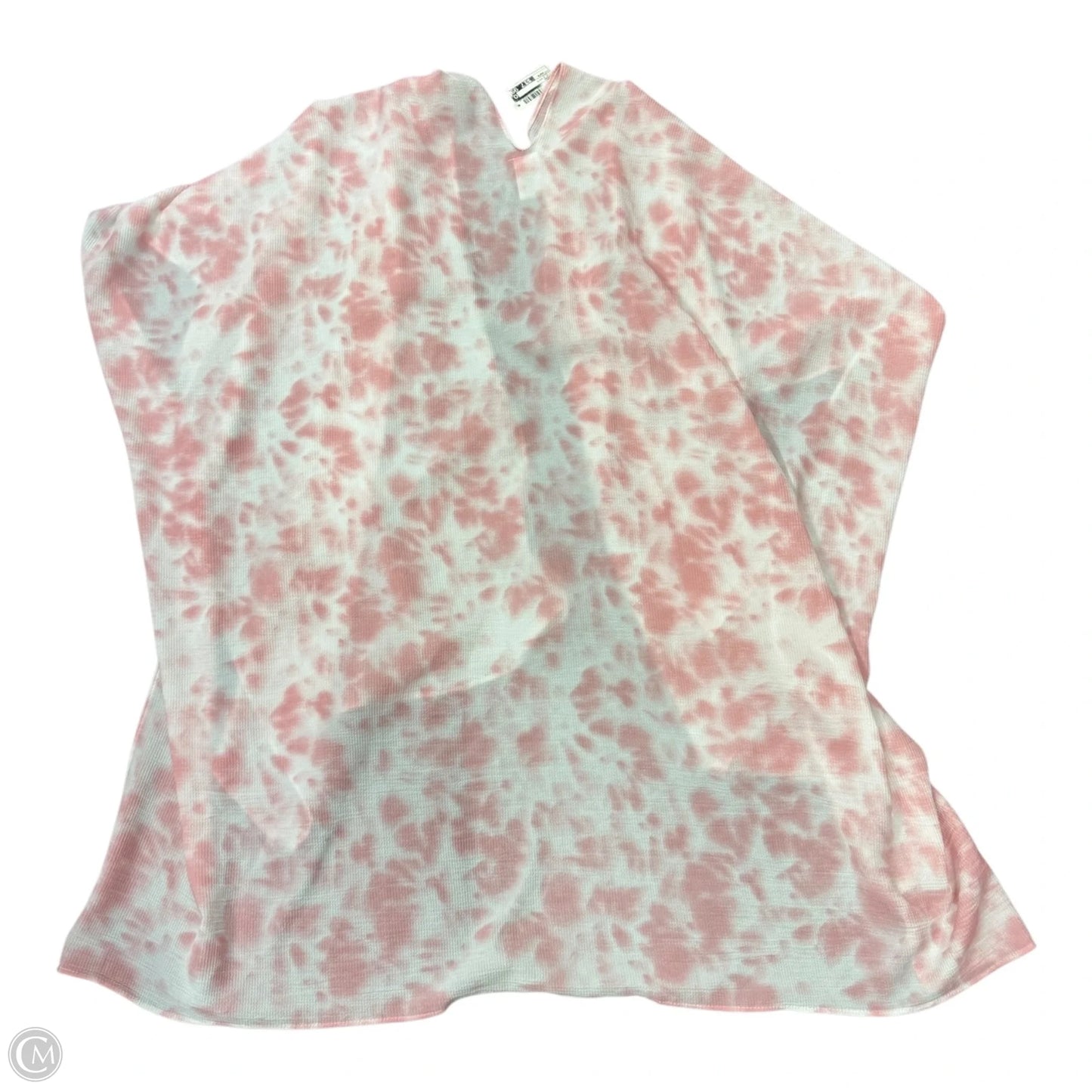 Kimono By Cmc In Pink & White, Size: Osfm