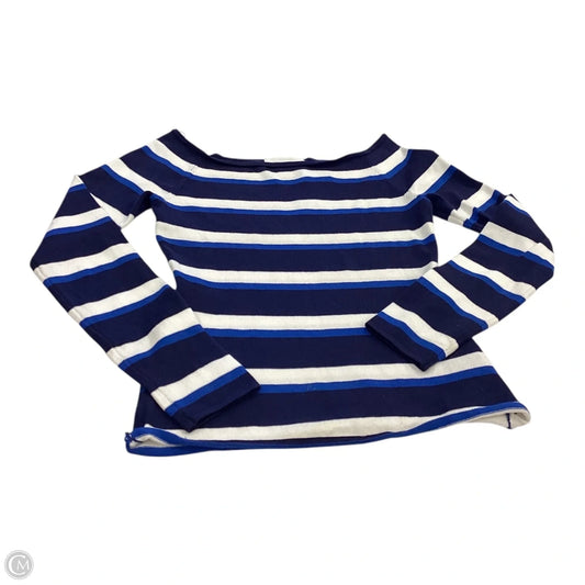 Top Long Sleeve By Clothes Mentor In Striped Pattern, Size: S