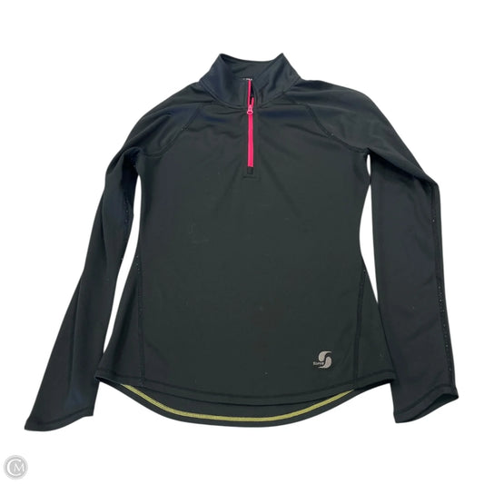 Top Long Sleeve By Soffe In Black, Size: S