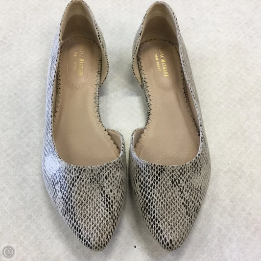 Shoes Flats By Isaac Mizrahi In Snakeskin Print, Size: 8