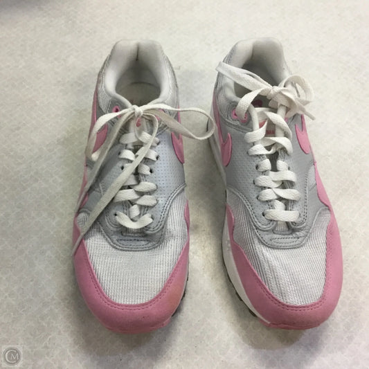 Shoes Athletic By Nike In Pink & White, Size: 8.5