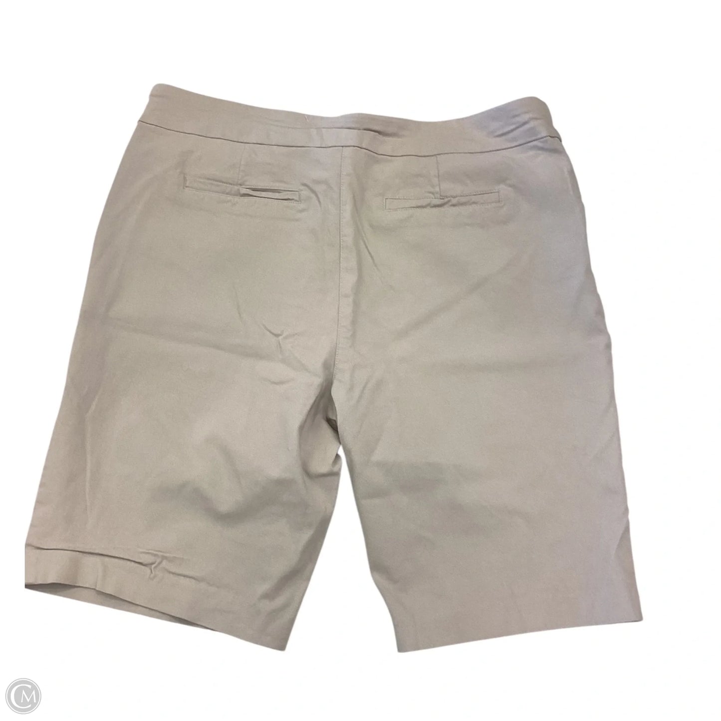 Shorts By Coral Bay In Tan, Size: 16