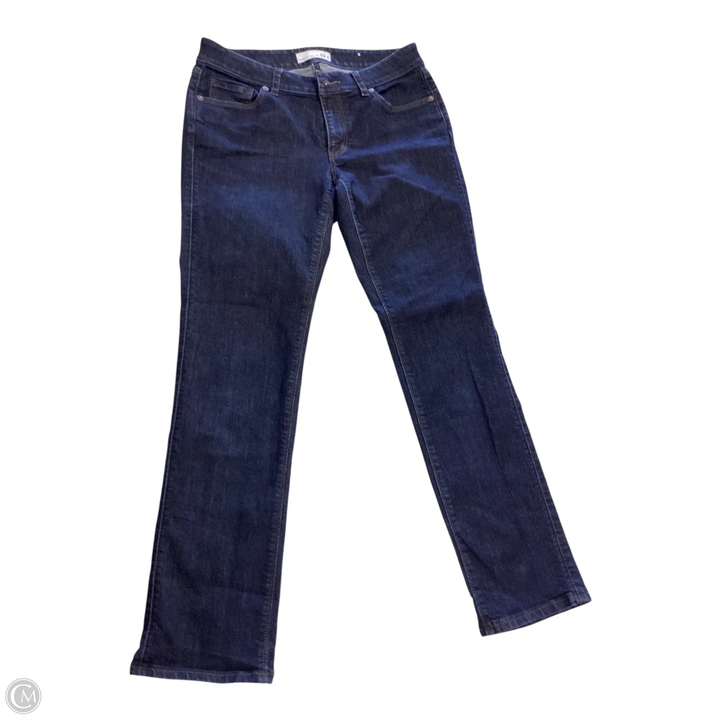 Jeans Cropped By Loft In Blue, Size: 4