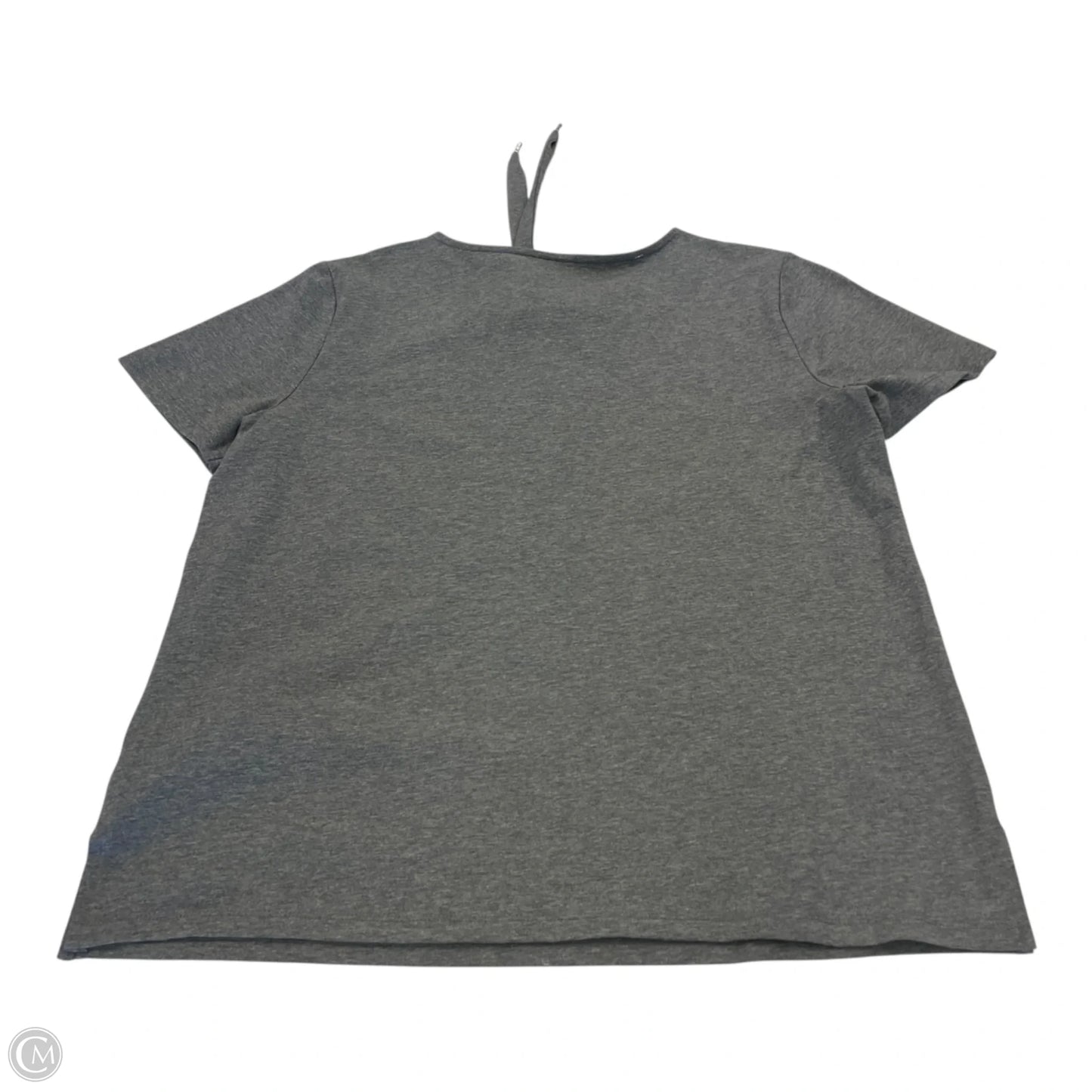 Top Short Sleeve By Michael By Michael Kors In Grey, Size: M