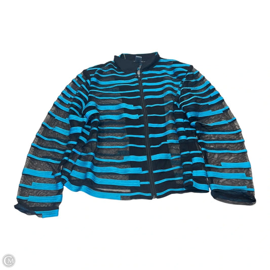 Top 2pc Long Sleeve By Cmc In Striped Pattern, Size: Xxl