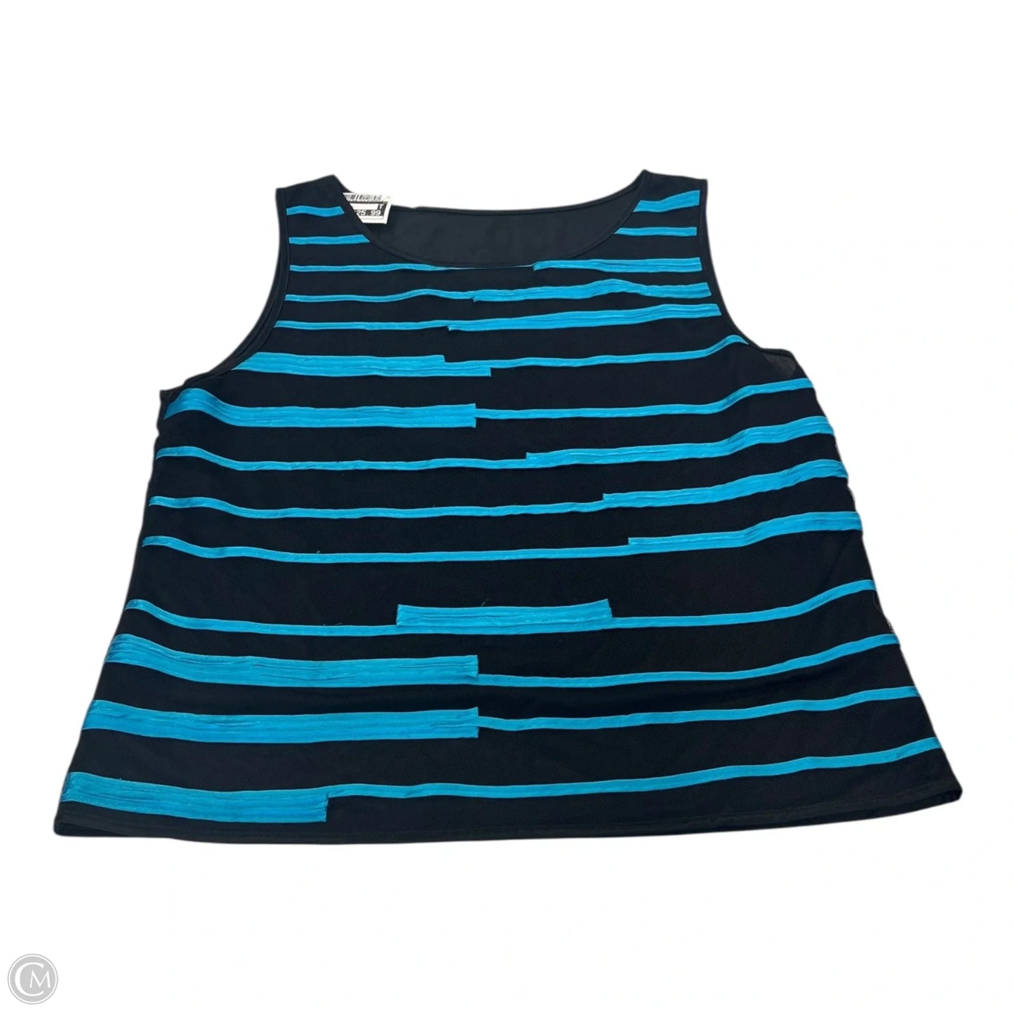Top 2pc Long Sleeve By Cmc In Striped Pattern, Size: Xxl