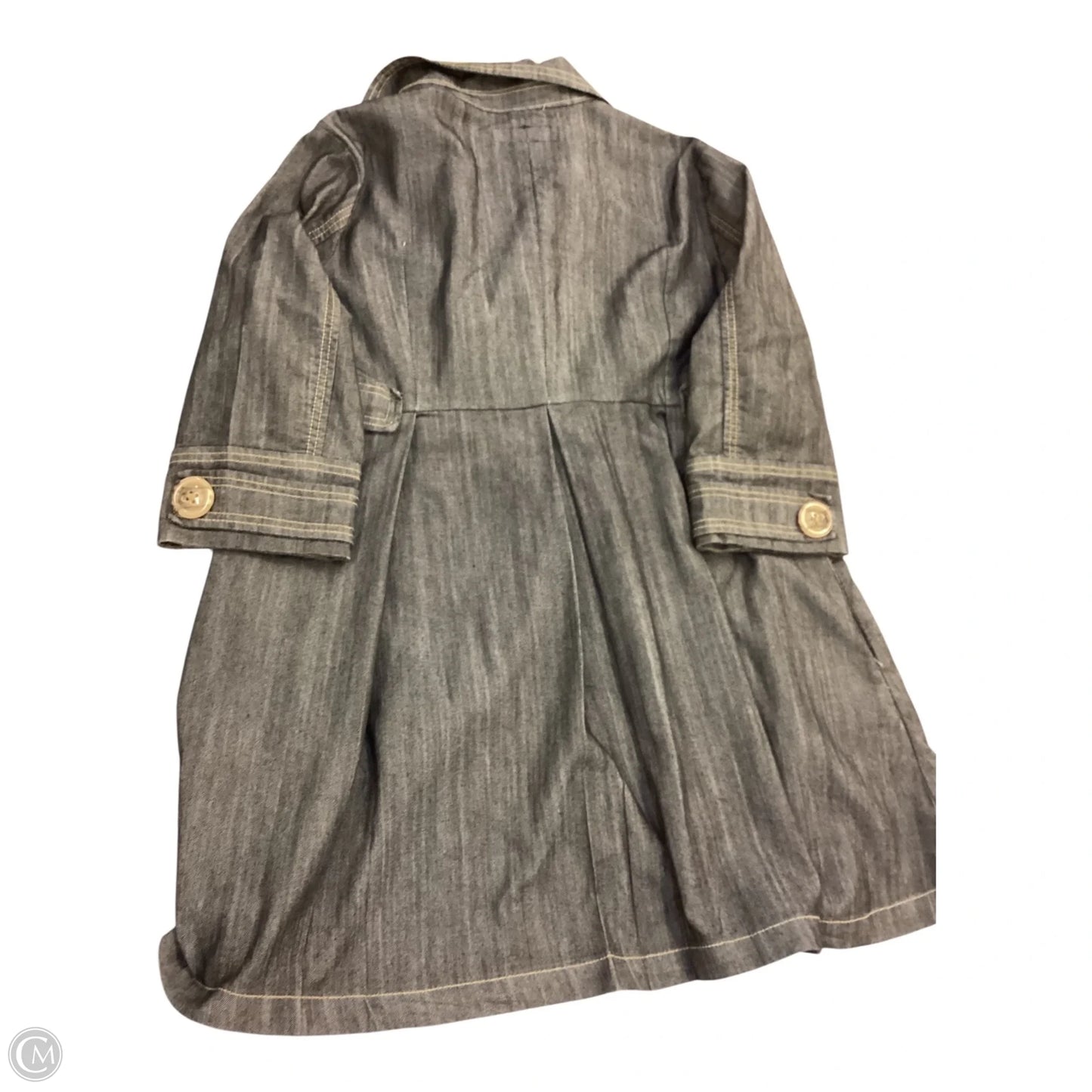 Jacket Denim By Baccini In White, Size: Xl