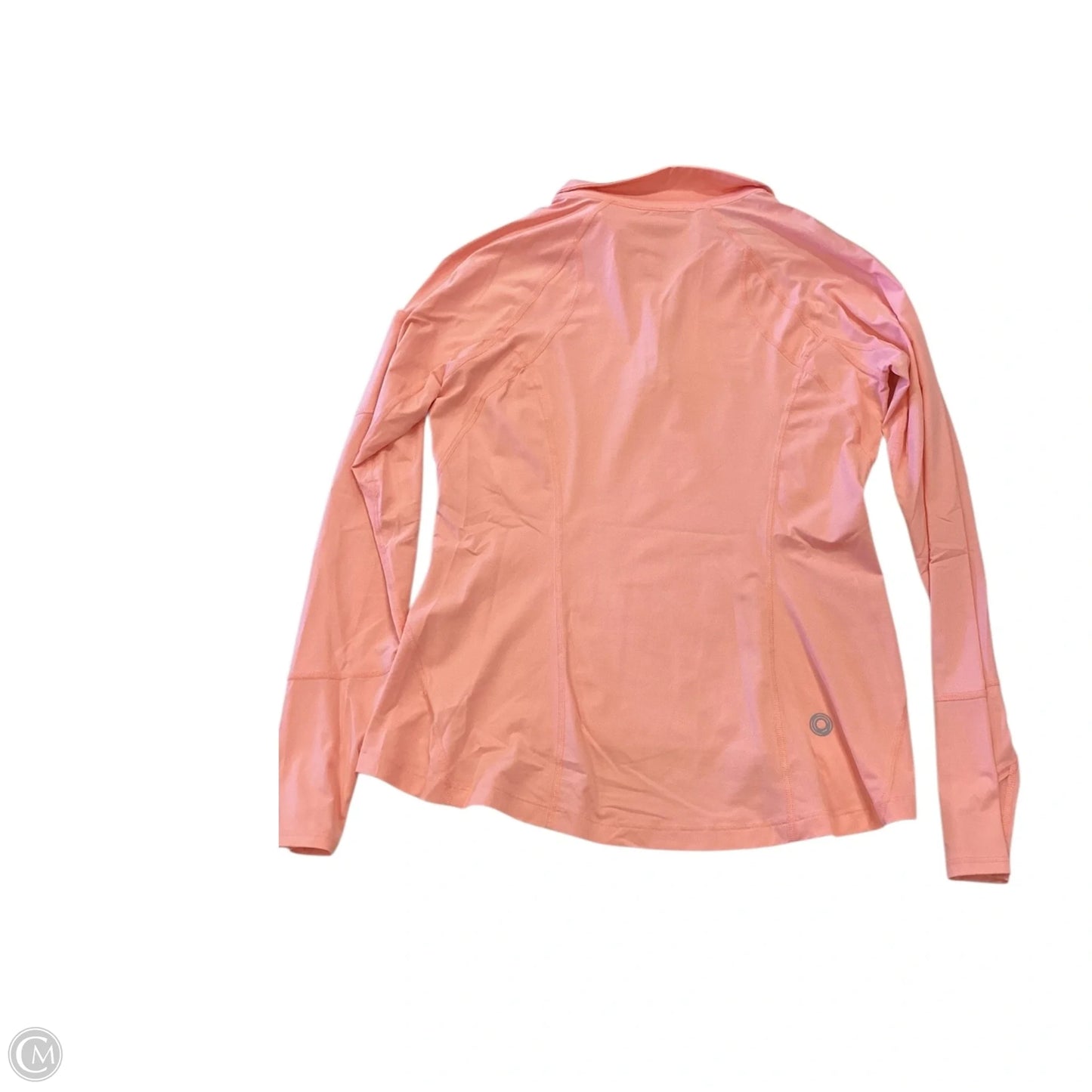 Top Long Sleeve By Cmc In Orange, Size: L