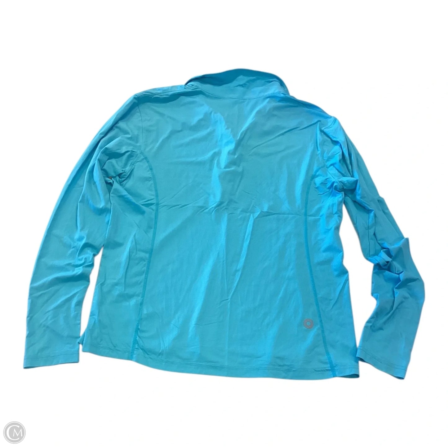Top Long Sleeve By Cmc In Blue, Size: Xl