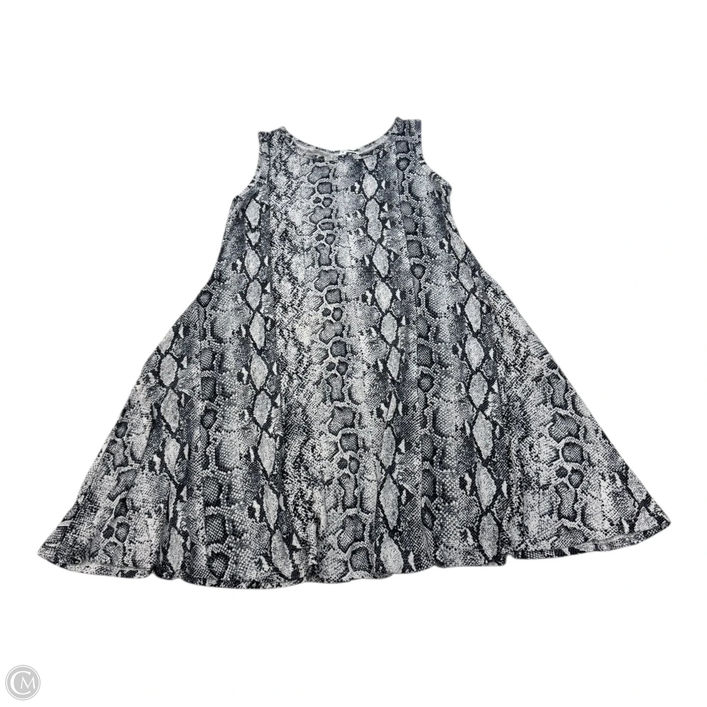 Dress Casual Short By Cmc In Snakeskin Print, Size: S